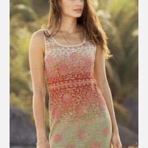 Peruvian Connection Multicolor Midi Dress